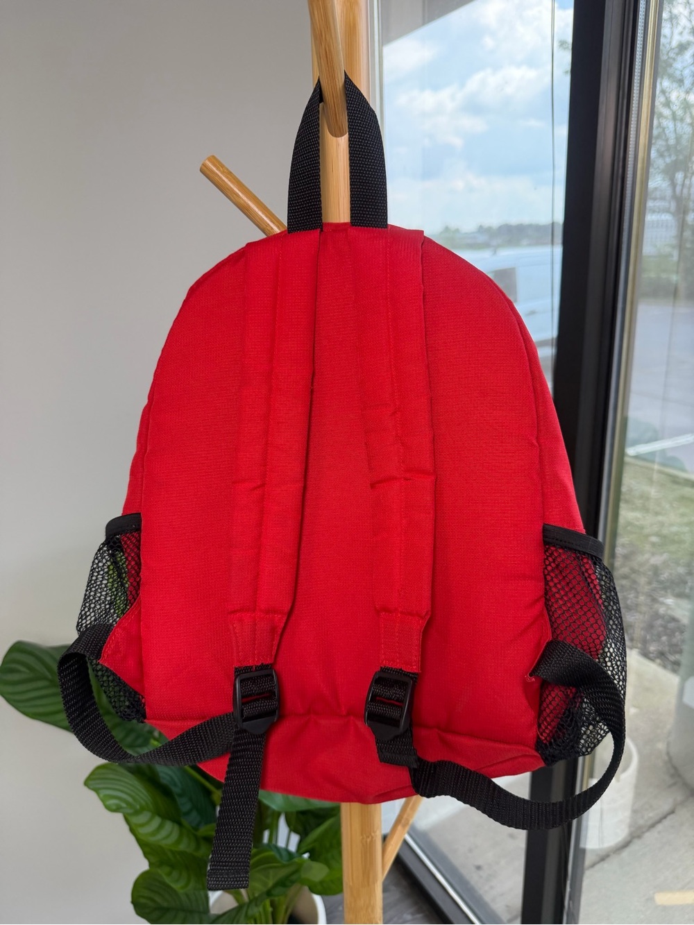 Kipling Red Daypack Backpack - Picture 5 of 9